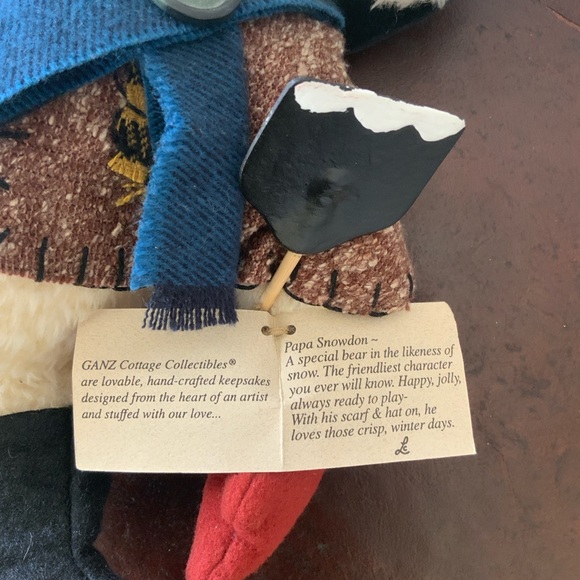 Ganz Cottage Collectible VTG 1999 Papa Snowdon By Lorraine Chien NWT - Picture 10 of 16